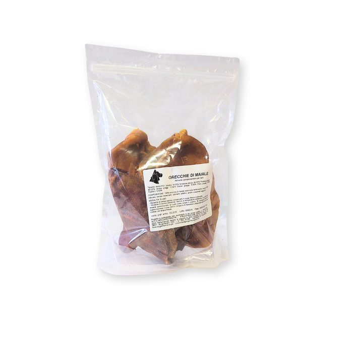 Snack Barf - Orecchie Maiale Essicate