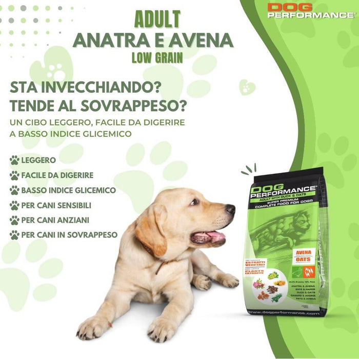 Monoproteico Adult Anatra e Avena - 15Kg