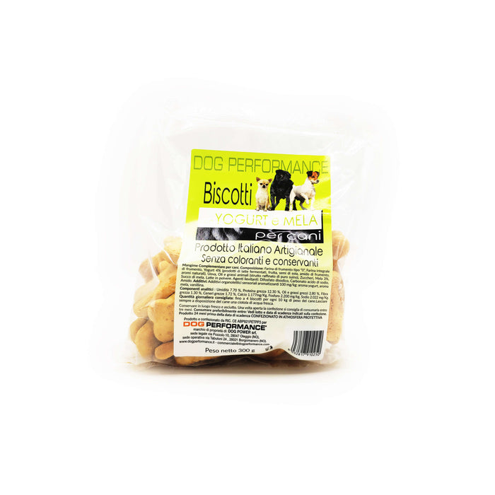 Biscotti per Cani con Yogurt e Mela (3 Confezioni)