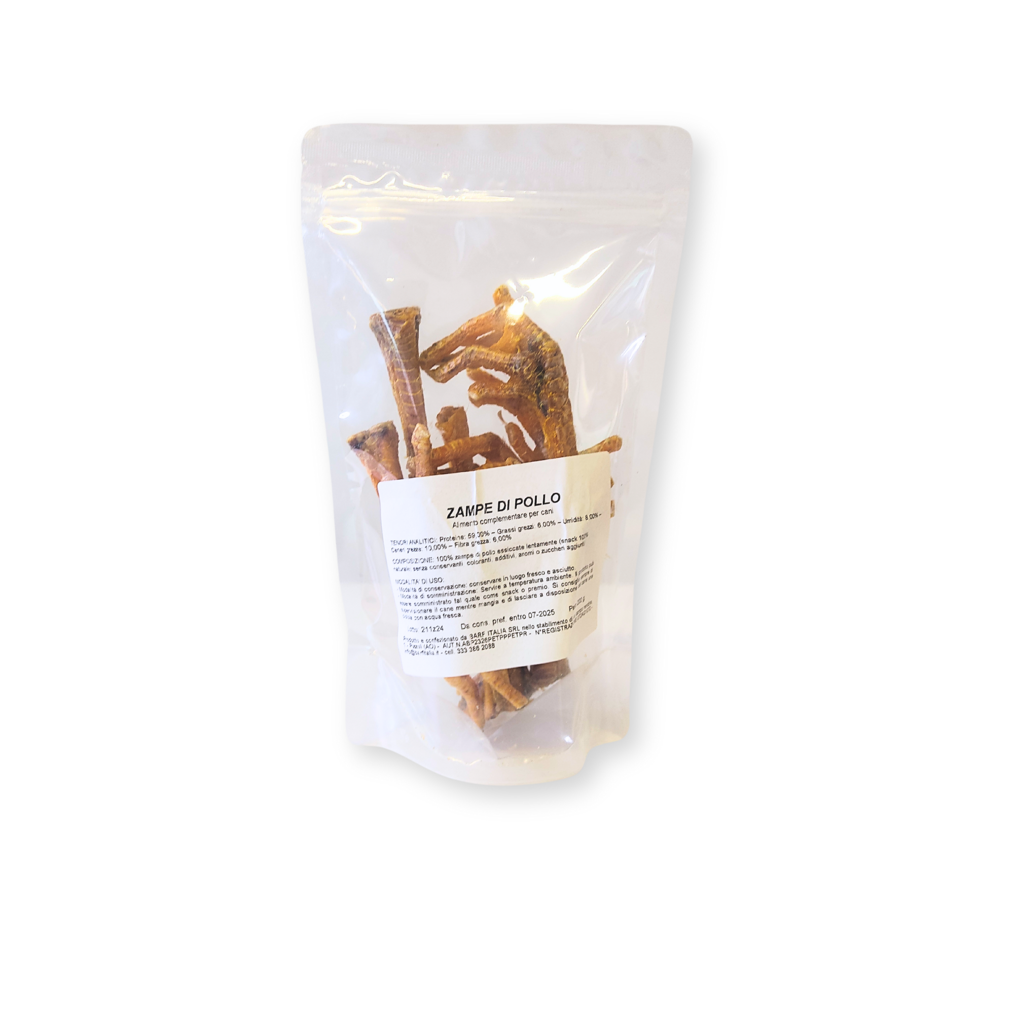 ARQUIVET Zampe Di Pollo Disidratate Per Cani - Snack Naturale 250 G, Per Denti Puliti E Pelo Lucido - Foto 7